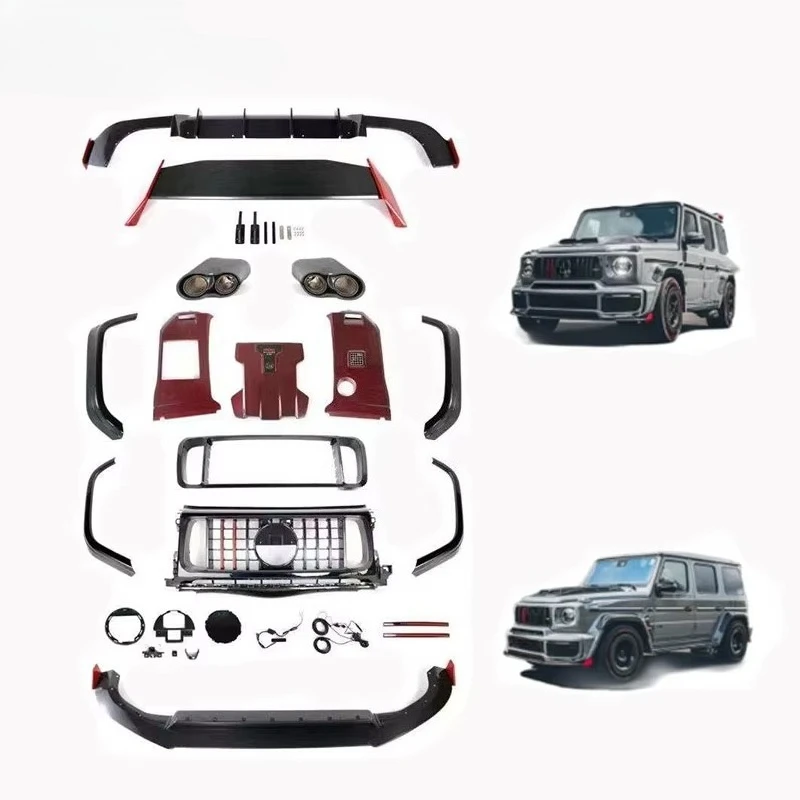 Car Accessories Body Kits For Mercedes G-Class G Wagon G500 G550 W463 2000-2018 Change To W464 For 2019+