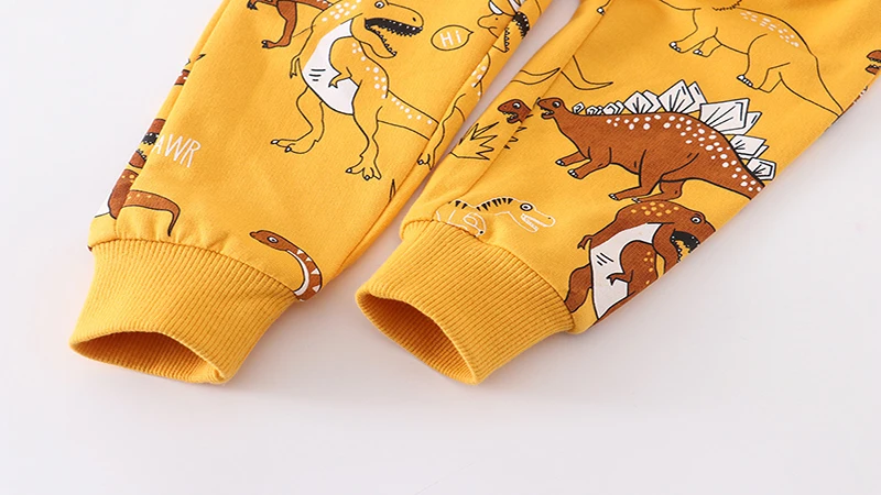 Little maven Cartoon Dinosaur Trousers Korean Children\'Clothing Cotton Autumn Spring Baby Boys Kids Clothes Sweatpants Pants