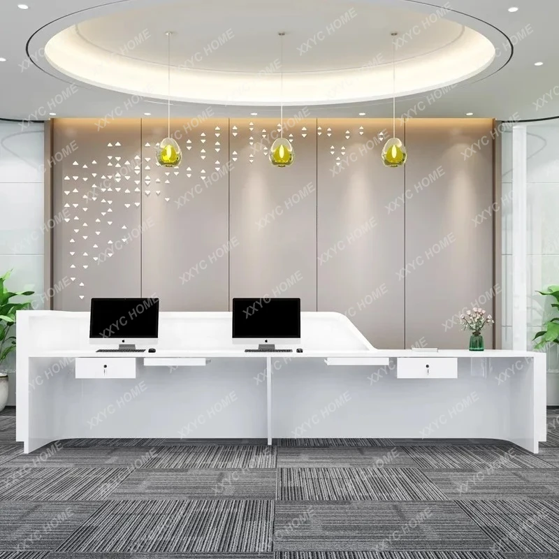 S1saa Painting Front Desk Reception Desk Company Front Desk Beauty Salon Counter