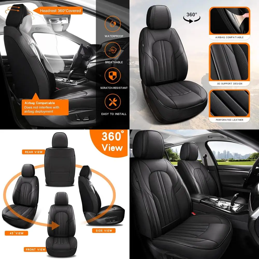 

Полный комплект чехлов на автомобильное сиденье, кожаный чехол на автомобильное сиденье, водонепроницаемые чехлы на сиденья, подушка для автомобильного сиденья, кожаные чехлы на сиденья Nappa Pr