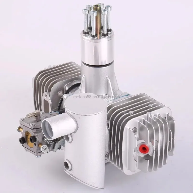 

DLE111 Engine Dual Cylinder Two-stroke Unmanned Aerial Vehicle 111CC Displacement Fixed Wing Mode Toy