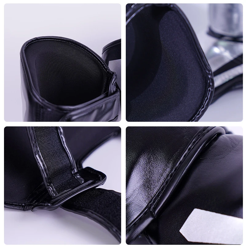 New Leg Protection Sanda Boxer Muay Thai With Toe Back Protection Martial Arts Training Thick Knee Protection Ankle Protector