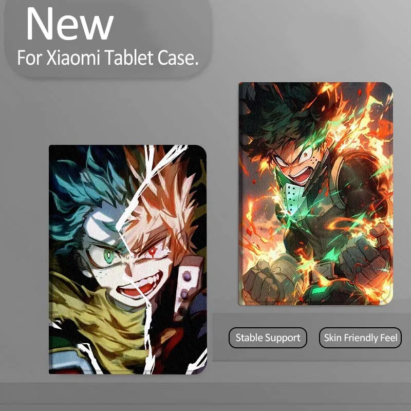 

My H-Heros A-Academys Anime For Xiaomi Redmi Mi Pad 4 5 6 7 8 K SE Mini Pro Plus Max 10.1 11.2 inch Tablet Case