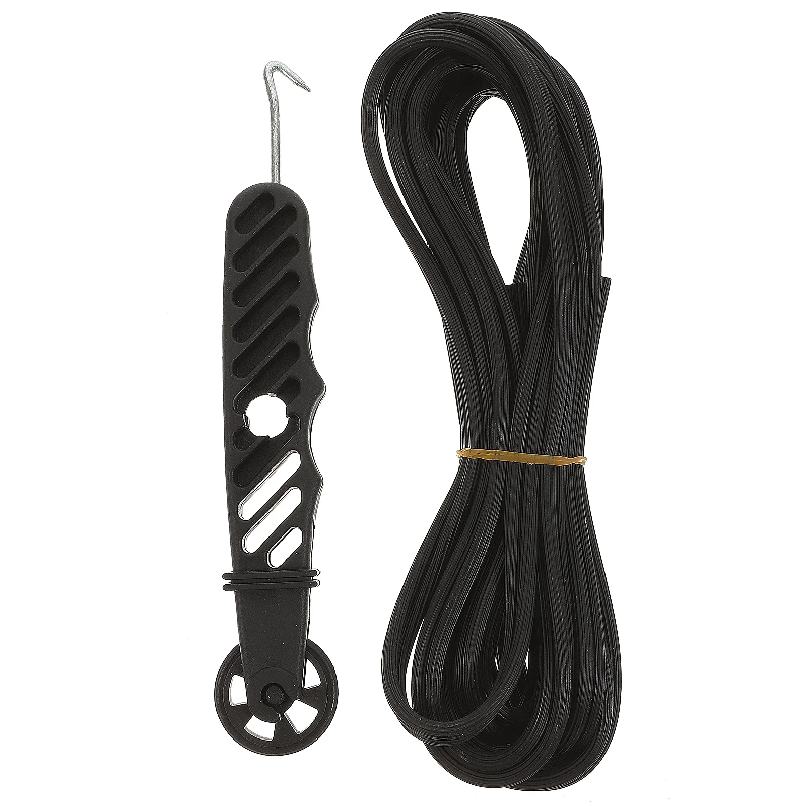 

Screen Spline Window Door Repair Kit Sealing Strip Roller Tool Hook Easy Use Elastic Durable Screen Frame Spline Tool Mesh