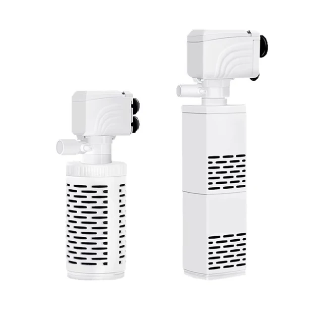 3 w 1 Akwarium Pompa filtrująca Cichy zbiornik na ryby Zatapialny napowietrzacz tlenu Akwarium Pompa powietrza Zmieniacz wody Pompa Wave Maker 220v