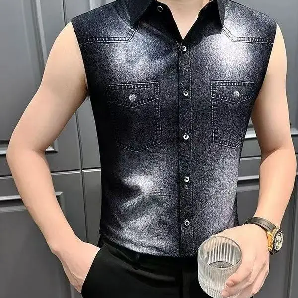 

Мужская сумка цвета джинсового цвета Svel irt Sle 2025 New Faion Casual Haome Spor, универсальная сумка из полиэфирного волокна...