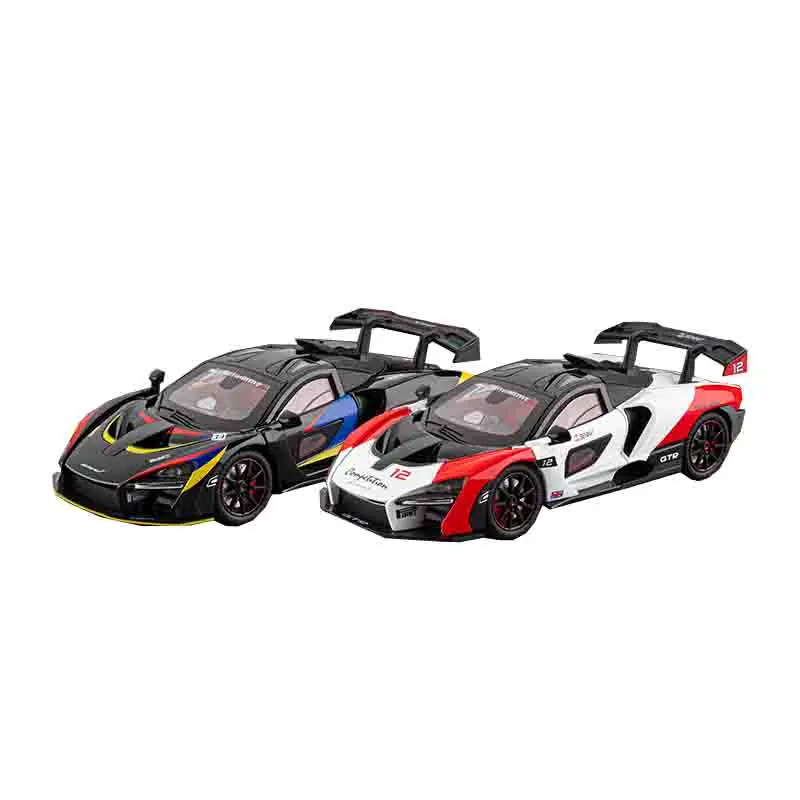 1-24-セナ-トラックバージョン-合金スポーツカーモデル-ダイキャストメタル-レーシングカー-モデルシミュレーション-サウンド＆ライト-キッズトイ-ギフト