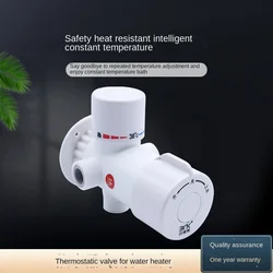 Bathroom faucet plastic thermostatic mixing valve static water pipe thermostatic faucet water temperature control bidet shower