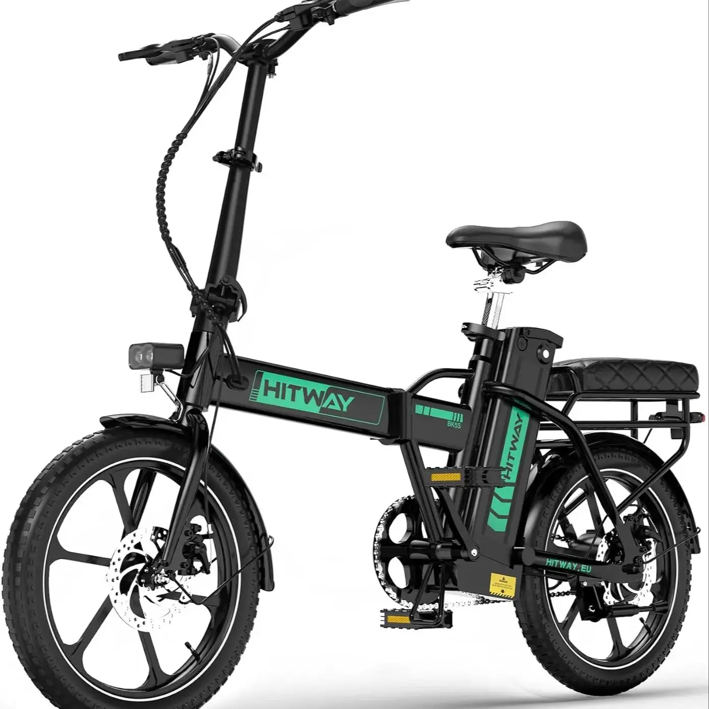 AliExpress HITWAY BK5SL Electric Bike, 250W Motor E bike, 36V 13Ah Lithium Battery, Range up to 90KM, Foldable Bike Design, APP control