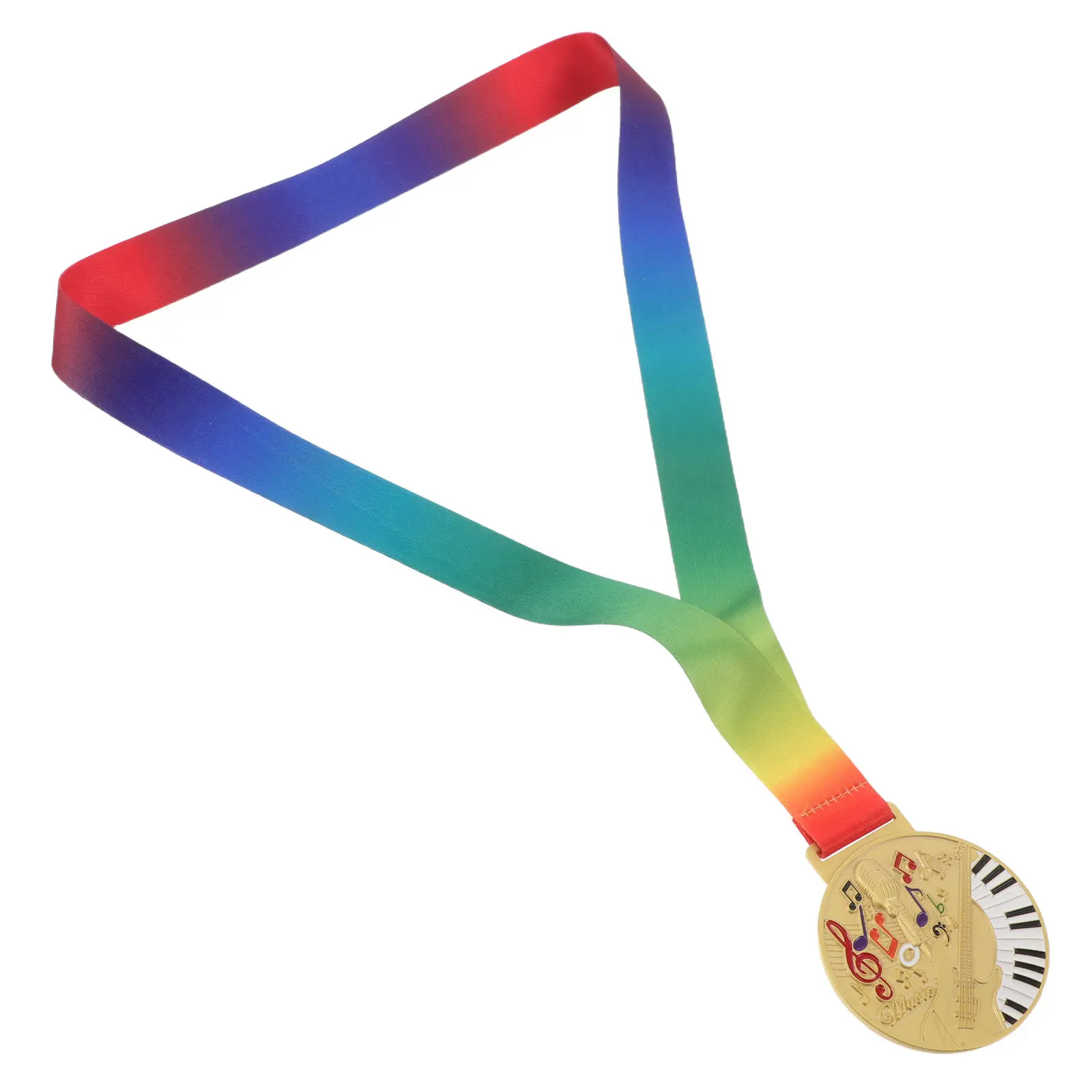 Music Note Awards Medal Zinc Alloy for Kids Realistic Metallic Finish Competition Medals for Piano Singing Dance Events with