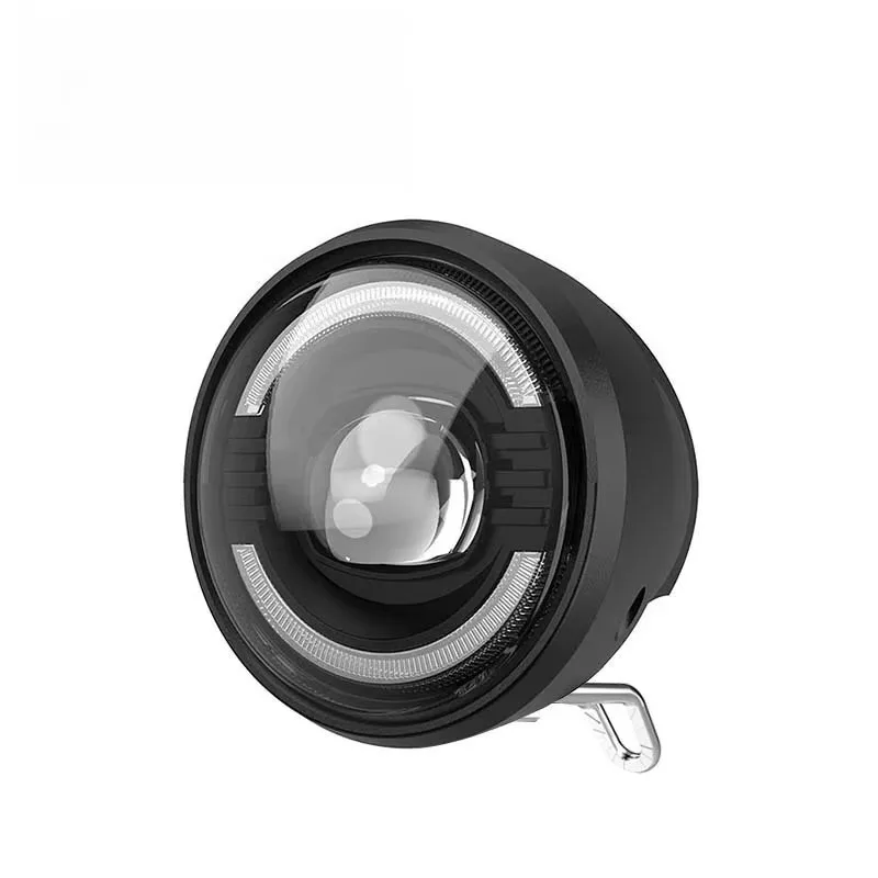 Popu For 1pcs Electric Bicycle Front Spotlight High Running Lights Multi In One Mountain Bike Off-road Bike Front Headlight with view 5