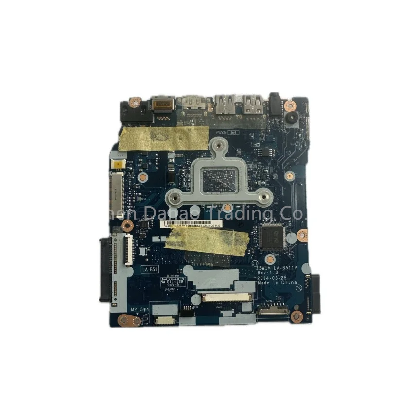 Imagem -02 - Placa-mãe Portátil Totalmente Testada para Acer Aspire Z5w1n La-b511p Es1511 Celeron N2830 N2930 Cpu Nbmml11001 Ddr3