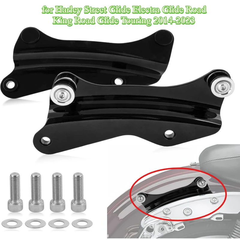 

Motorcycle 4 Point Docking Hardware Kit Fit for Harley Street Glide Electra Glide Road King Road Glide Touring 2014-2023