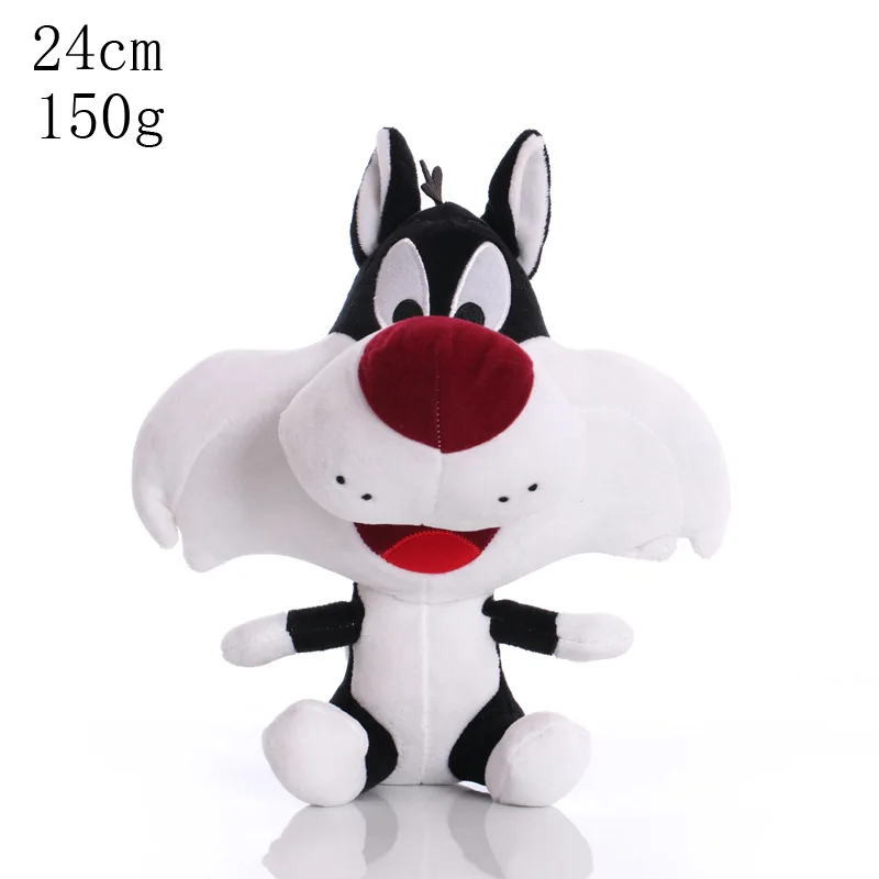 Kawaii Cartoon Character Duffy Duck Tweety Cyclone Dog Bugs Bunny Rabbit Toy Action Figure Animal Doll Hobby Toys Gifts