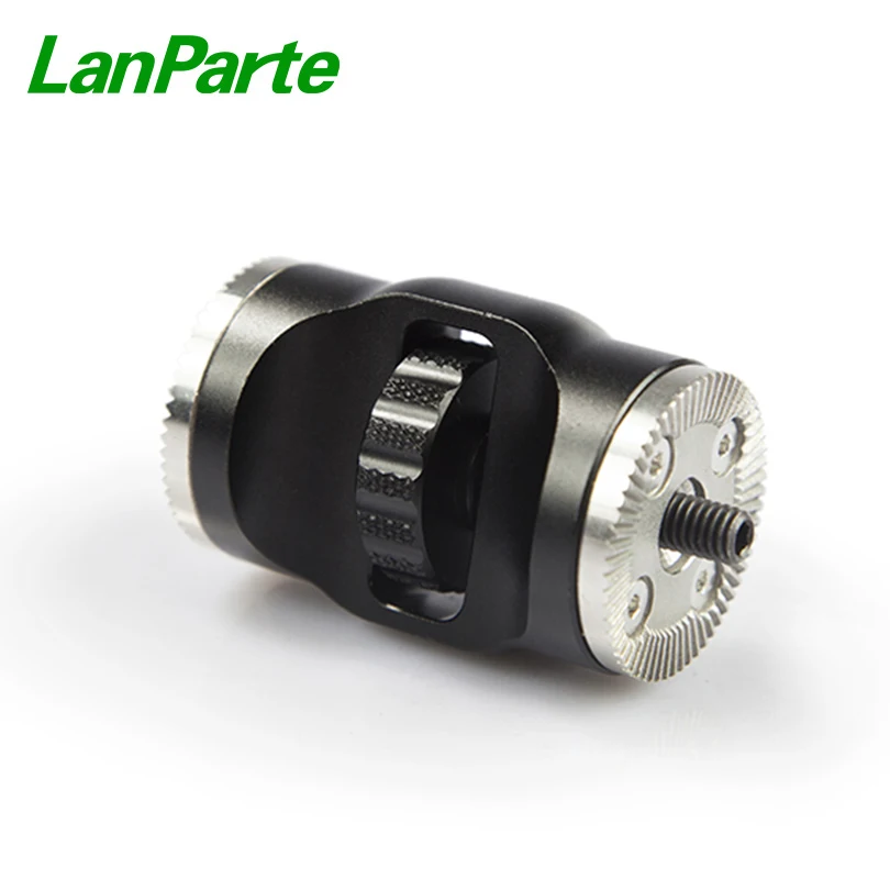 Lanparte Double Rosette Lock Extension Spacer Adapter of Arri Standard for DSLR Camera Rig Accessories