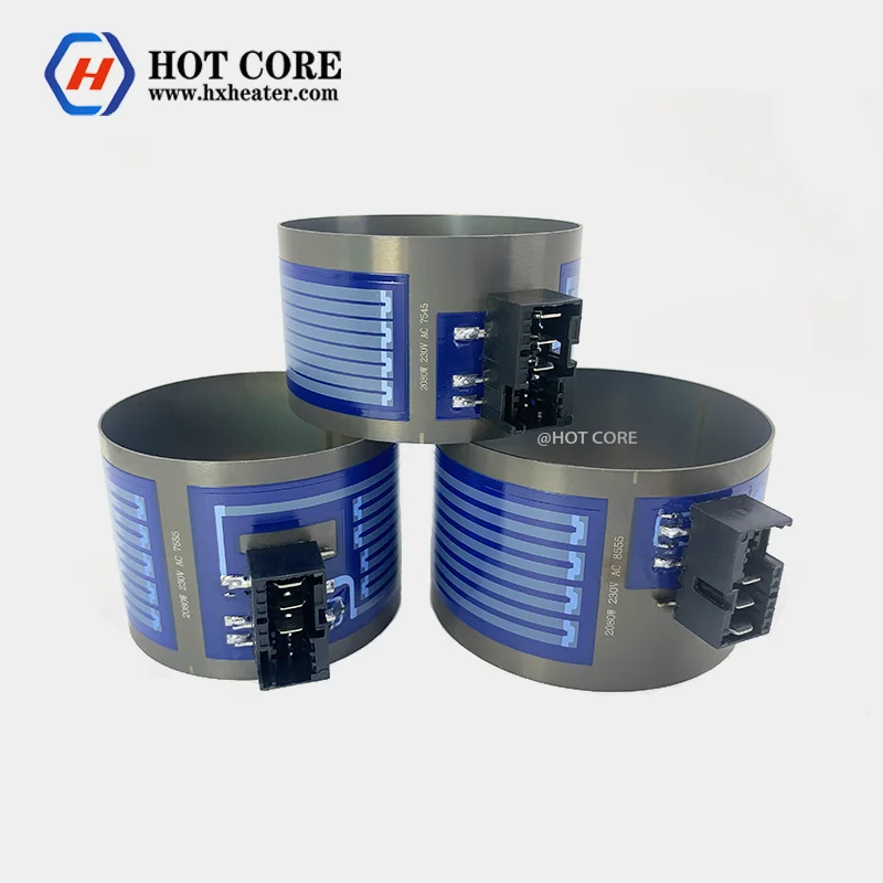 Dishwasher heating element with thermistor, thick-film heater