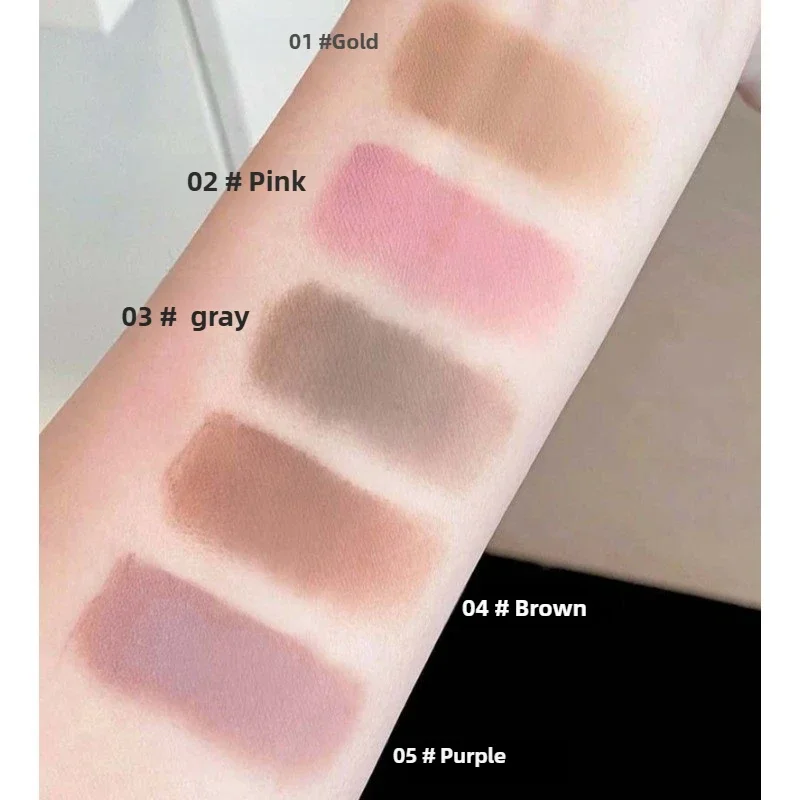 Krem do brwi 3D, długotrwały różowo-brązowy kolor, tusz do brwi, odporny na pot, krem do stylizacji brwi, kosmetyki dla początkujących