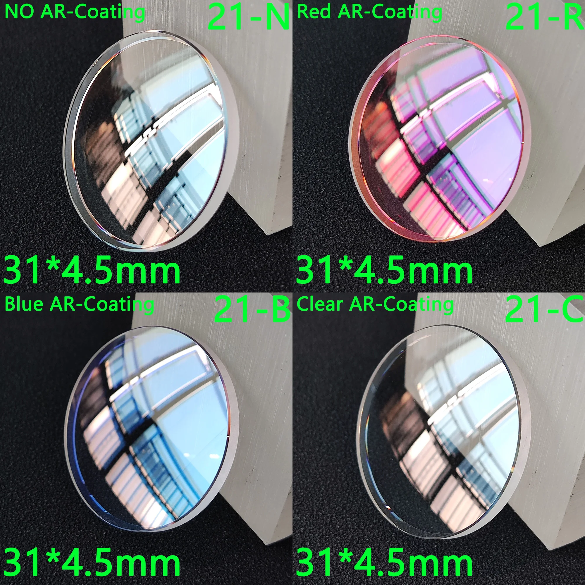 

Watch Flat Crystal 31x4.5x2.8mm Double Dome AR Coated Sapphire Glass Watch For SeaUrchin Fit SBDC001 SHOGUN SKZ209K1 watch glass
