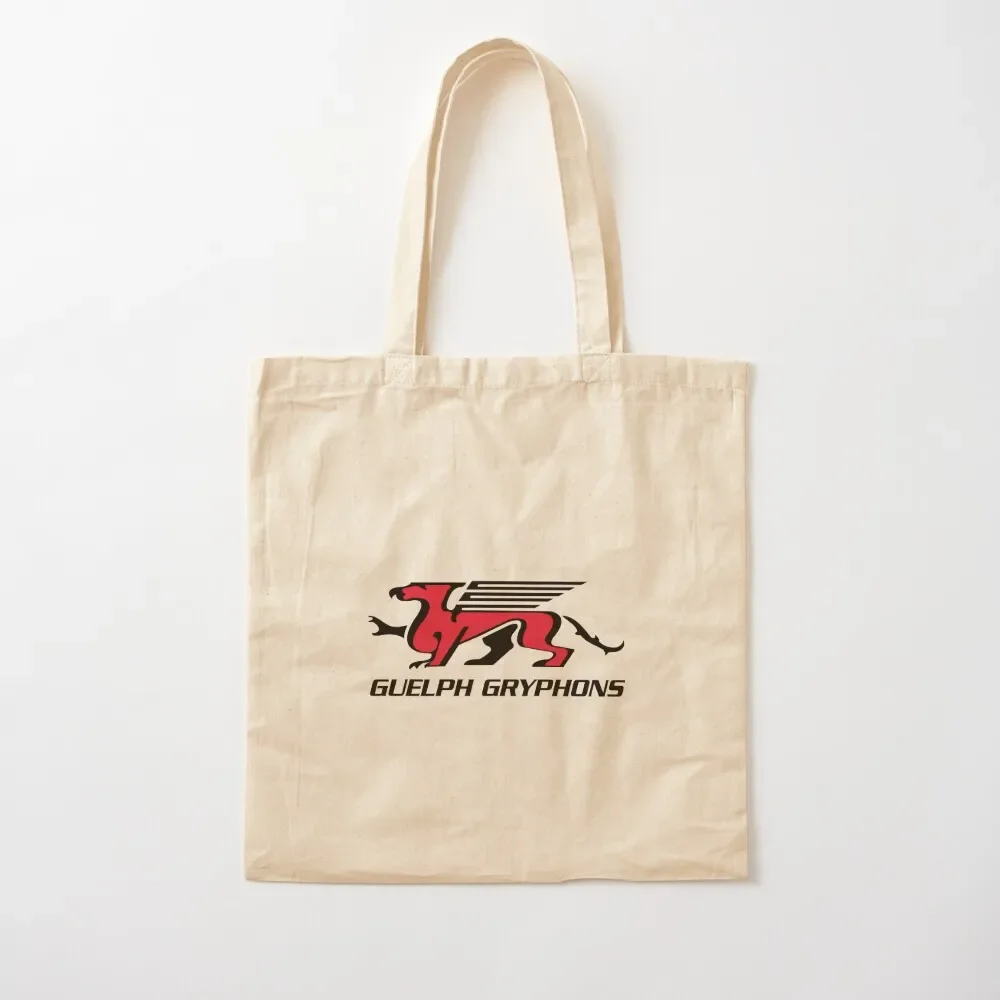 

Guelph College Gryphons Logo1 Tote Bag reusable grocery bags Shopper handbag Tote Bag