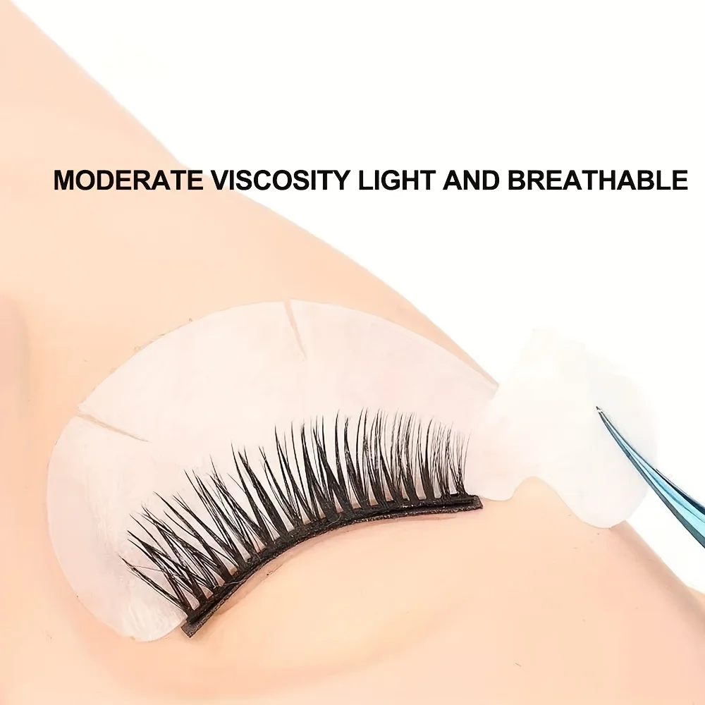 50 Pairs Eye Patches Eyelash Extension Under Eye Pads Makeup Lashes Patch Tip Stickers Pads For Eyelash Extension Supplies