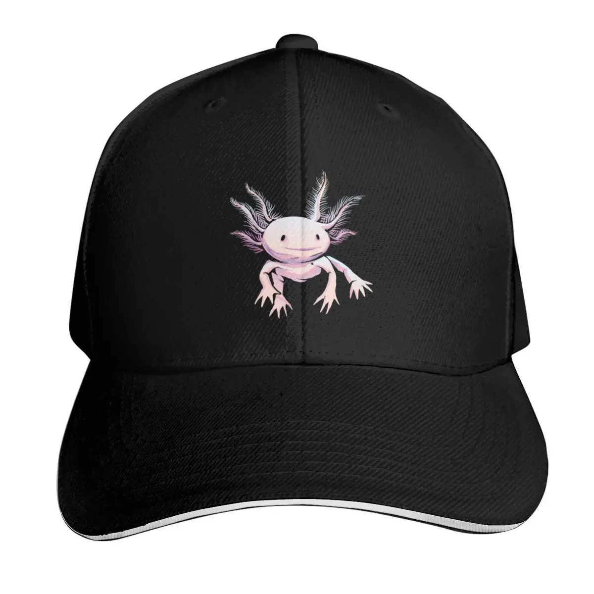 

Cute axolotl Baseball Cap Anime Hat Beach Bag Cosplay Horse Hat Sun Hats For Women Men's