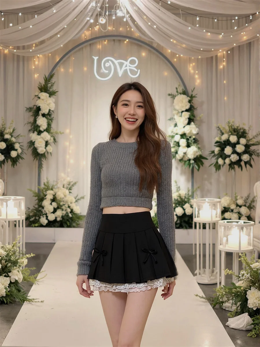 Patchwork Mini Kanten Rokken Vrouw Formele Vrouwen Kleding Zomer Mesh Lange Strandkleding Kust Dame Overlappend Lichtgewicht Ademend