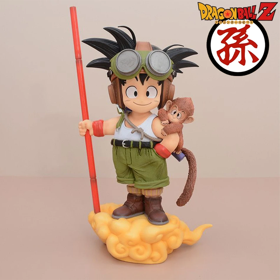 Neue 16 cm Anime Dragon Ball Son Goku Figur Mit Affe Kid Goku Action Figure PVC Sammeln Anime Figur Ornamente modell Spielzeug