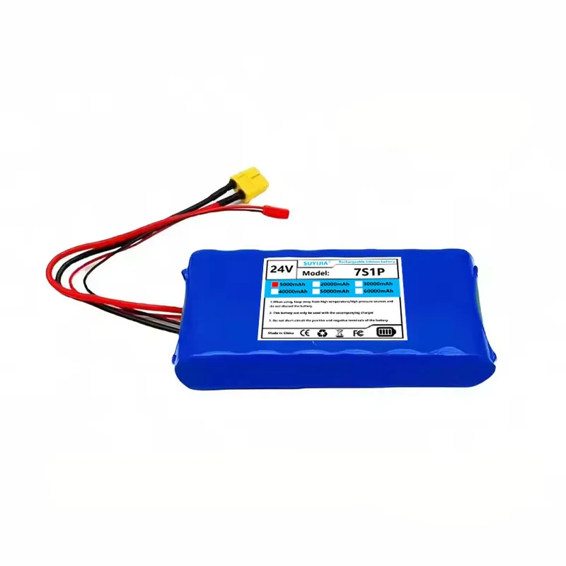 بطاريات ليثيوم أيون 24 فولت 7S1P 5000 مللي أمبير في الساعة Adaptée Aux Ventes De Scooters، Jouets Et V Felos Avec BMS Entegré Et Chargeur 29,4 V #4