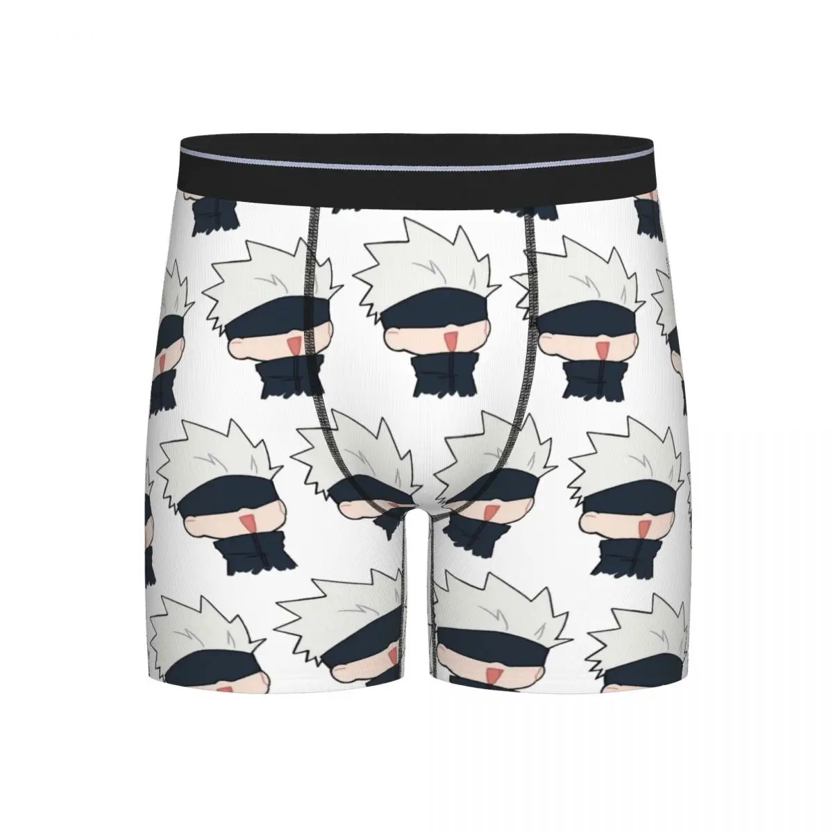

Long Boxer Underpants Shorts Gojo Manga Kawaii Japanese Anime Panties Men Ventilate Underwear for Homme Man Boyfriend Gifts