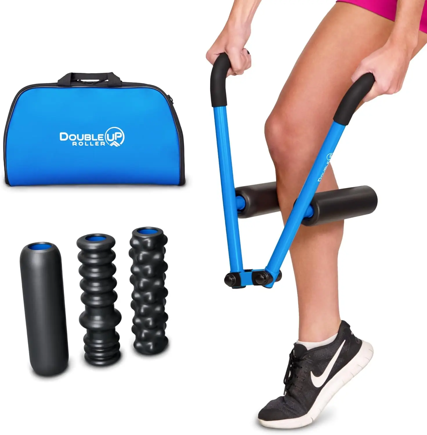 

Muscle Relaxation Roller Performance Kit - Muscle Massager with Leverage Action Pressure Control and Quick Roller Replacement