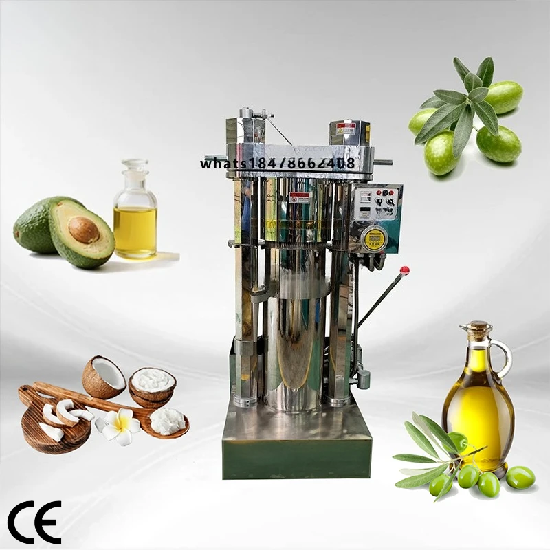 Sesame Walnut Olive Nut Coconut Hydraulic Oil Extraction Machine Equipment with High Oil Yield Sold at Low Price