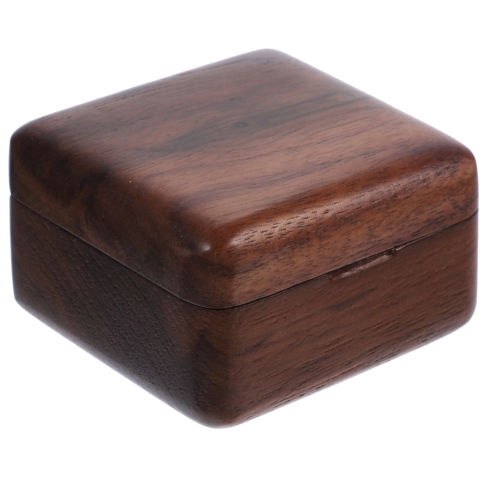 

Delicate Wooden Ring Case For Proposal Engagement Wedding Earring Packaging Compact Lightweight Storage Box Romantic Anniversary