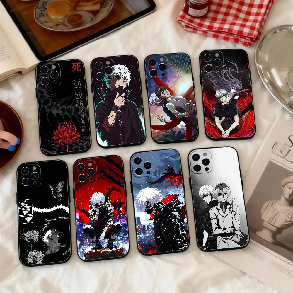 Kaneki Ken T-Tokyo G-Ghoul   Phone Case Silicone Soft For IPhone 17 16 15 14 13 12 11 X XR Plus Pro Max Plus