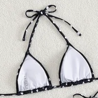 Dot Sexy 3Pcs Bikinis Set Female Swimsuit Women Three-Piece Swimwear Beach Swim Wear Bathing Suits Brazilian Bikini Pool Bather - Image 6