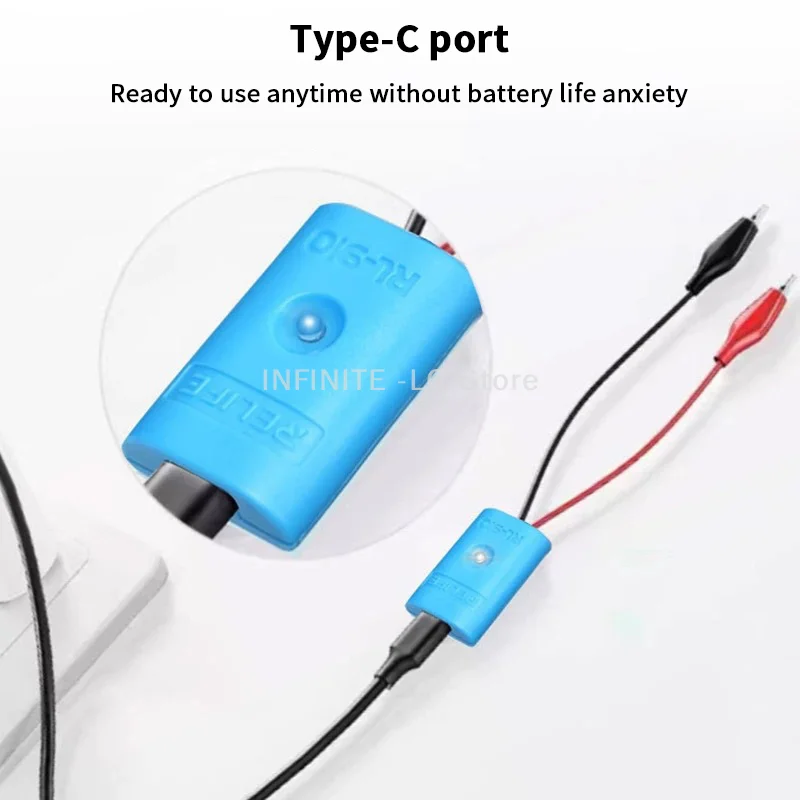 RL-910 بطارية التفكيك السريع خط الغراء واجهة TYPE-C للهاتف 16 إصلاح بطارية ديغلو فصل خط أداة