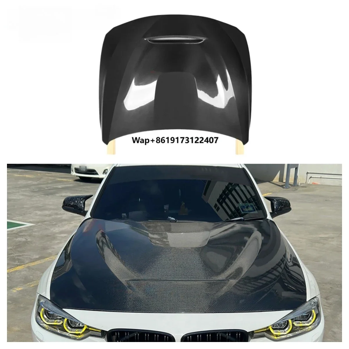 

Hight Quality GTS Style Carbon Fiber Engine Hood Cover for 3 Series F30 F32 F33 F35 F36 2011-2018 Engine Bonnet Lid Body Kit