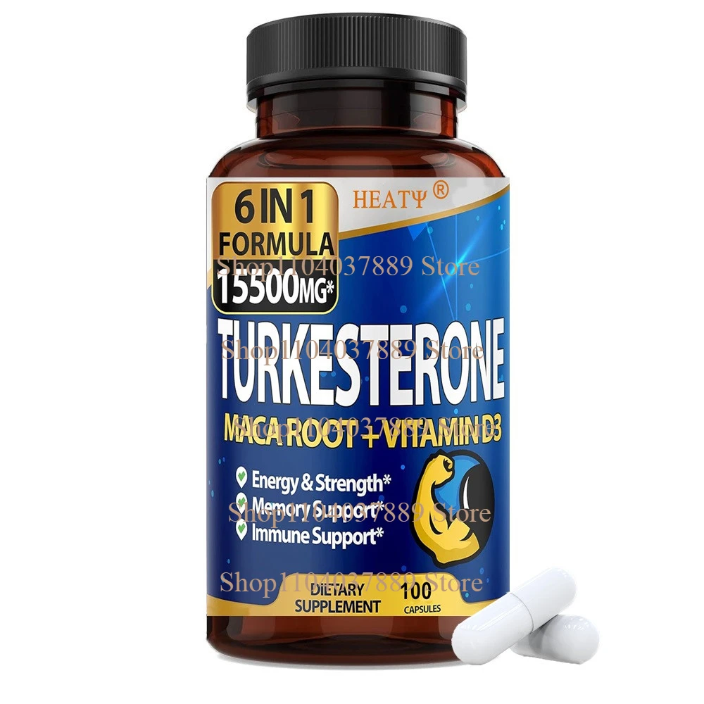 Capsule di turkestone biologico al 100%