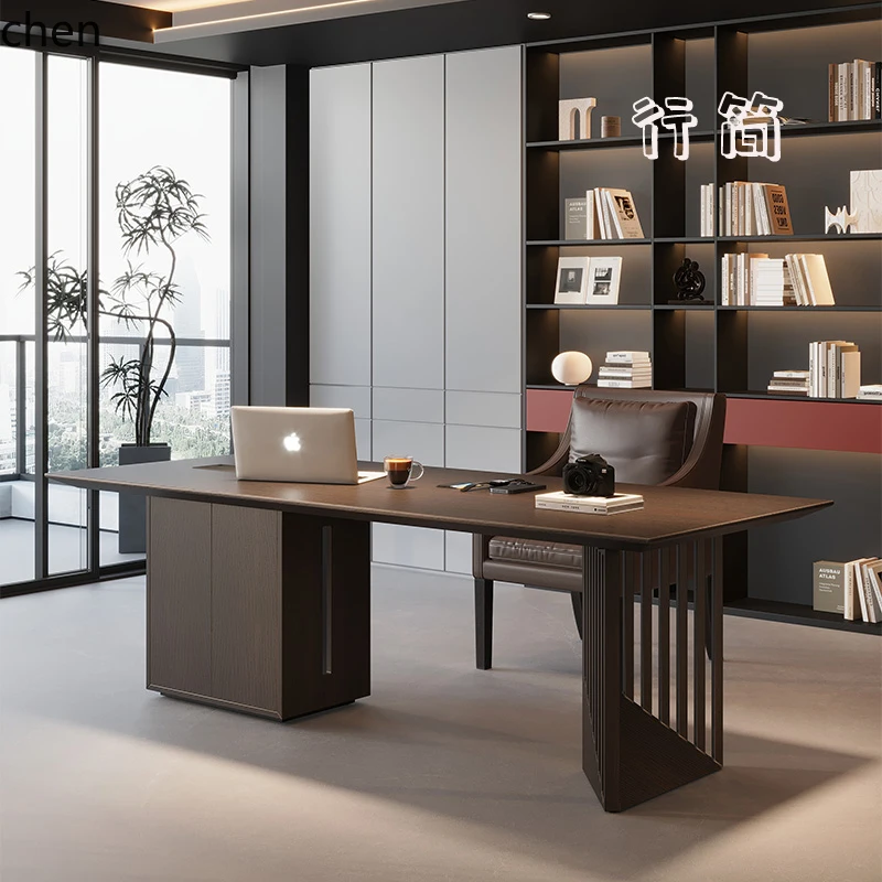 ZML Minimalist Study Home Simple Modern Living Room Light Luxury Office Desk Computer Desk
