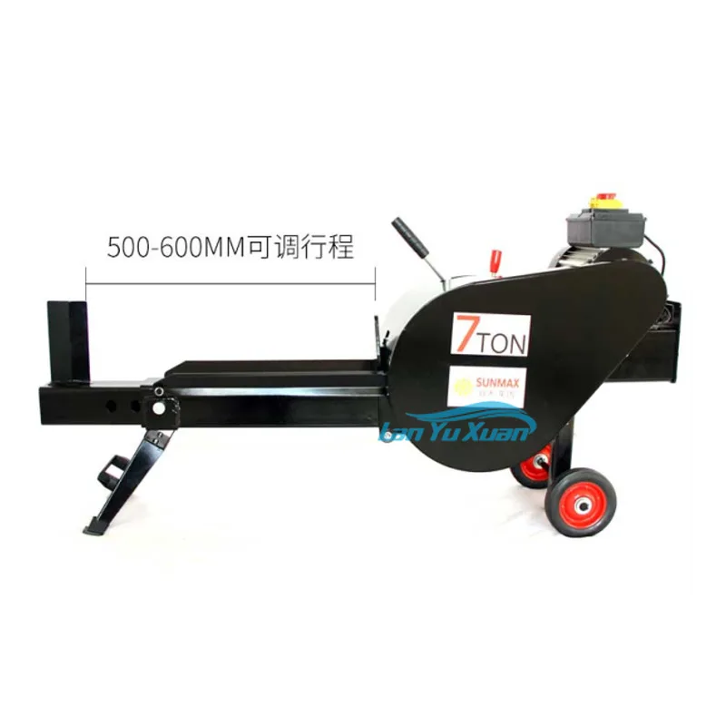 HENGLAI Small electric hydraulic wood splitting machine agricultural miscellaneous  processing 