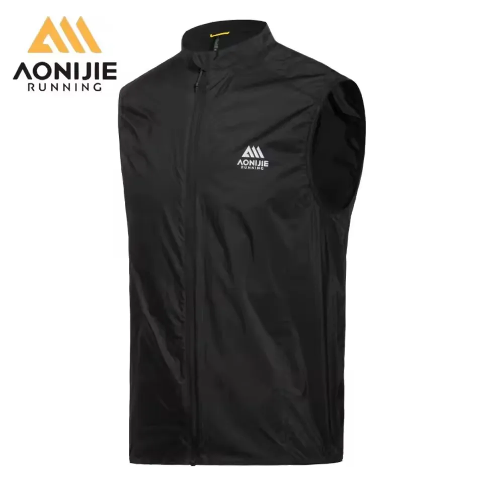 

AONIJIE уличный жилет, спортивный жилет без рукавов, куртка для мужчин и женщин, дышащее уличное пальто для бега, легкая одежда для кемпинга и пешего туризма