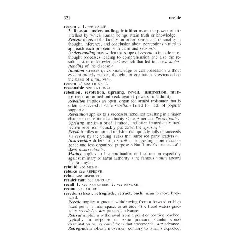 قاموس MerriamWebster للمرادفات والمتطردين MerriamWebster MerriamWebster 9780877799061 كتاب #4