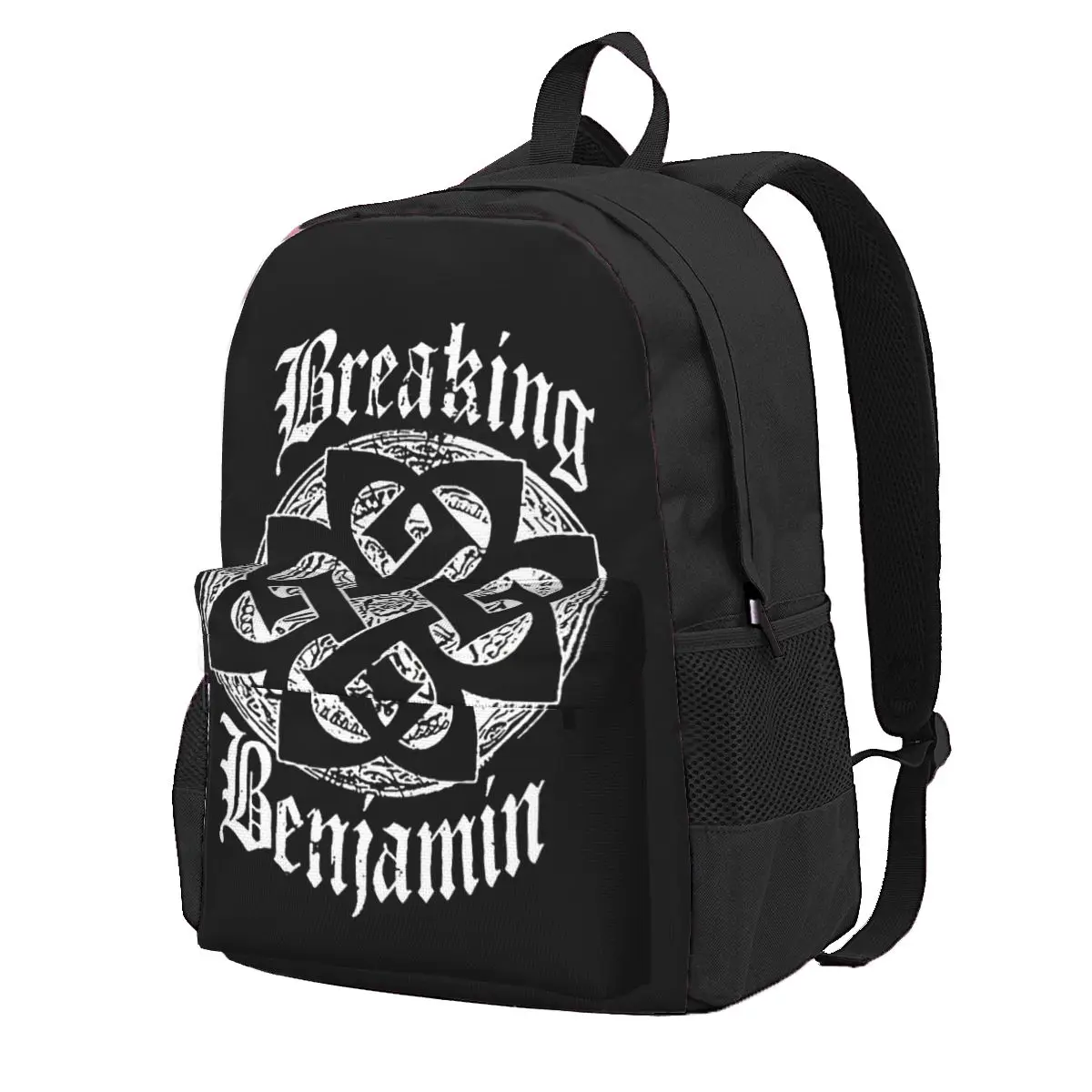 

Breaking Band Benjamin Student Backpack School Bag Hiking Travel Daypack for Boys Girls Fashion Bookbag Shoulder Bags