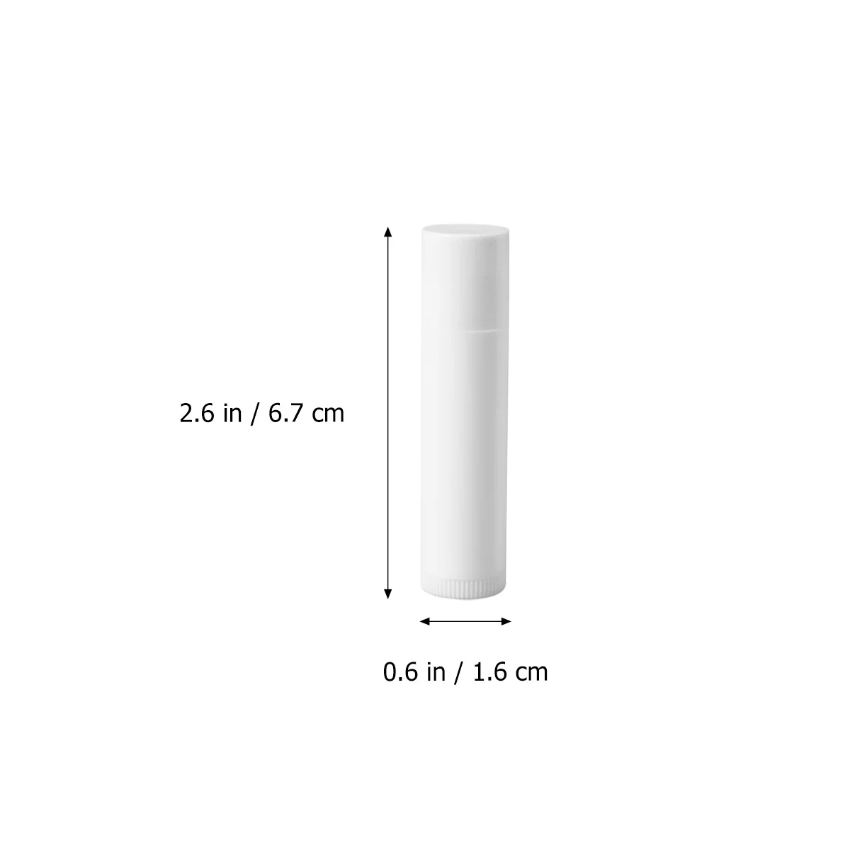 หลอดลิปบาล์ม 25 ชิ้น ขนาด 5 กรัม ภาชนะพลาสติกใสเปล่าสำหรับทำลิปสติกโฮมเมด งานฝีมือ และจัดเก็บ พร้อมกลไกแบบหมุน