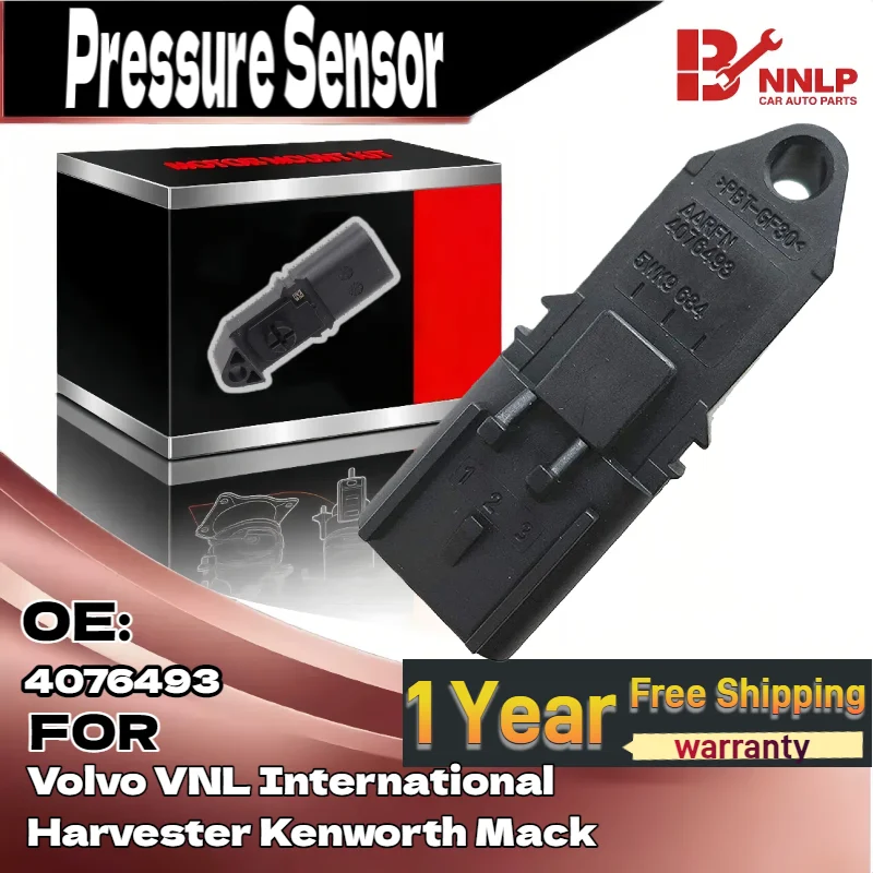 Para Sensor de presión barométrica para cosechadora internacional Volvo VNL Kenworth Mack 4076493