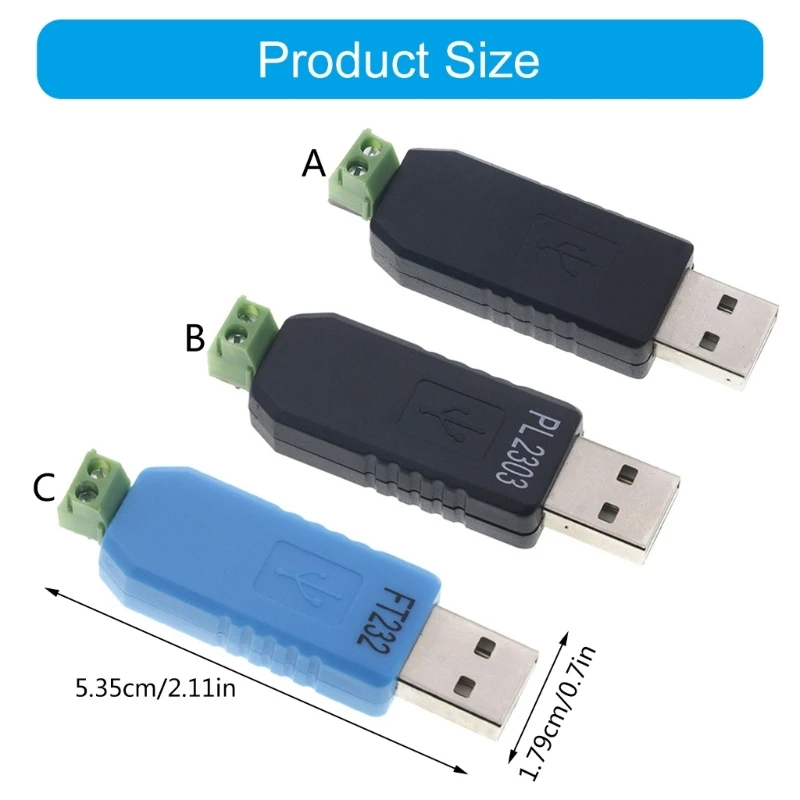 Módulo adaptador convertidores serie USB a RS485 Placa interfaces FTDI Módulo FT232RL 2 funciones 2 protecciones
