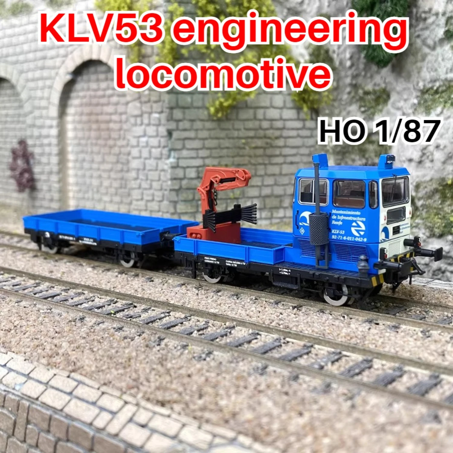 

ELECTROTREN HO 1/87 игрушечный поезд HE2009S KLV53 инженерный локомотив DCC/DC два варианта модель поезда игрушка для мальчика в подарок