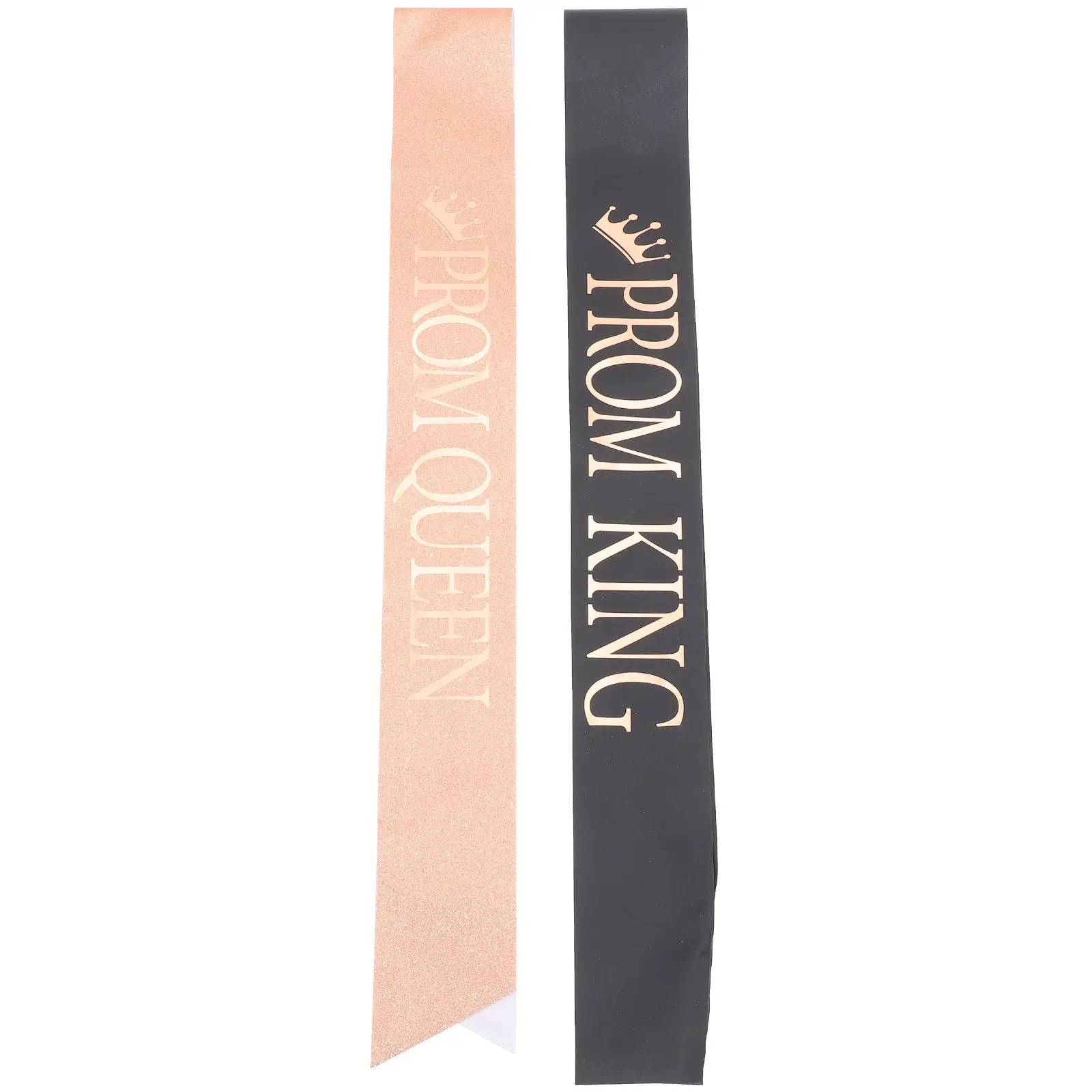 

2Pcs Adjustable King Decorations Queen Decorative Sash Queen Sash Prom Decorations For Women Prom Decor for Women