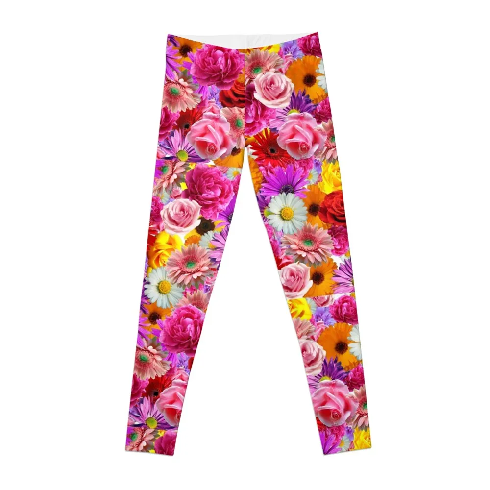 

flower bed Leggings sports pants Fitness clothing harem pants Leggings for girls