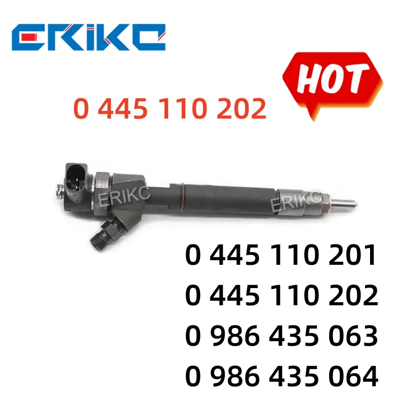 

0 445 110 202 0445110202 Common Rail Spare Part Injector 0445 110 202 Original Injection 0986435063/0986435064 /0445110201