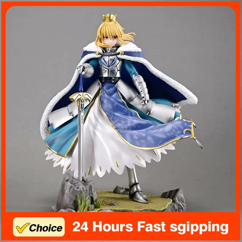 Fate Grand Order Altria Pendragon Saber Alter Rider 27cm Anime Figure Model Doll Jeanne D Arc Action Figurine Collectible Toy view 2